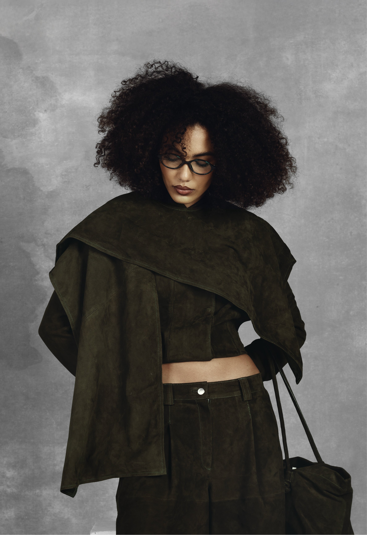 Avalon Suede Jacket Olive