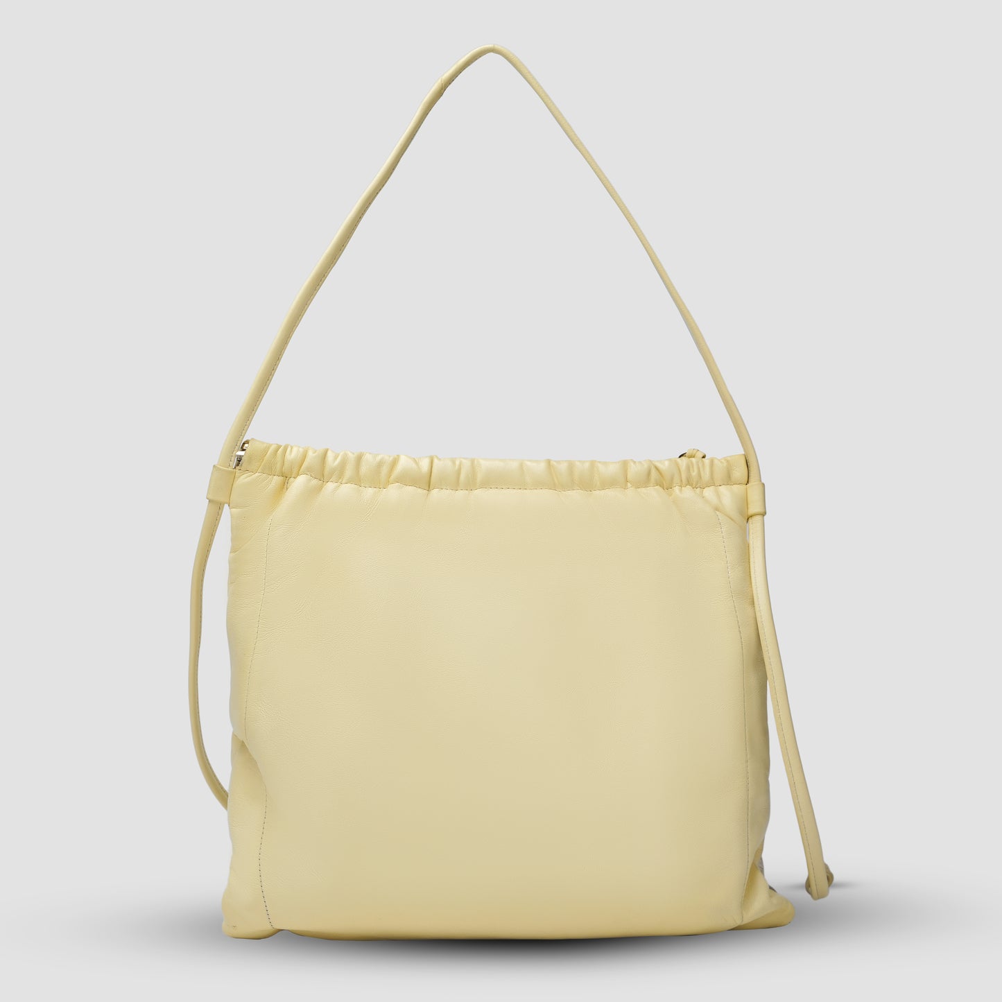 Melissa Clutch Leather Bag Butter Yellow