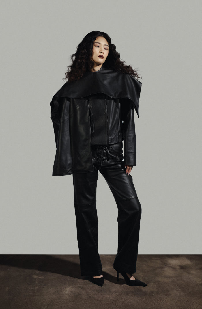 Avalon Leather Jacket Black