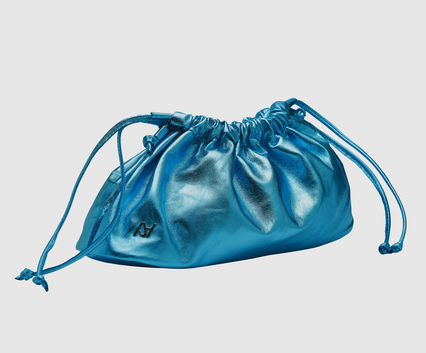 Charlie Leather Bag Electric Blue