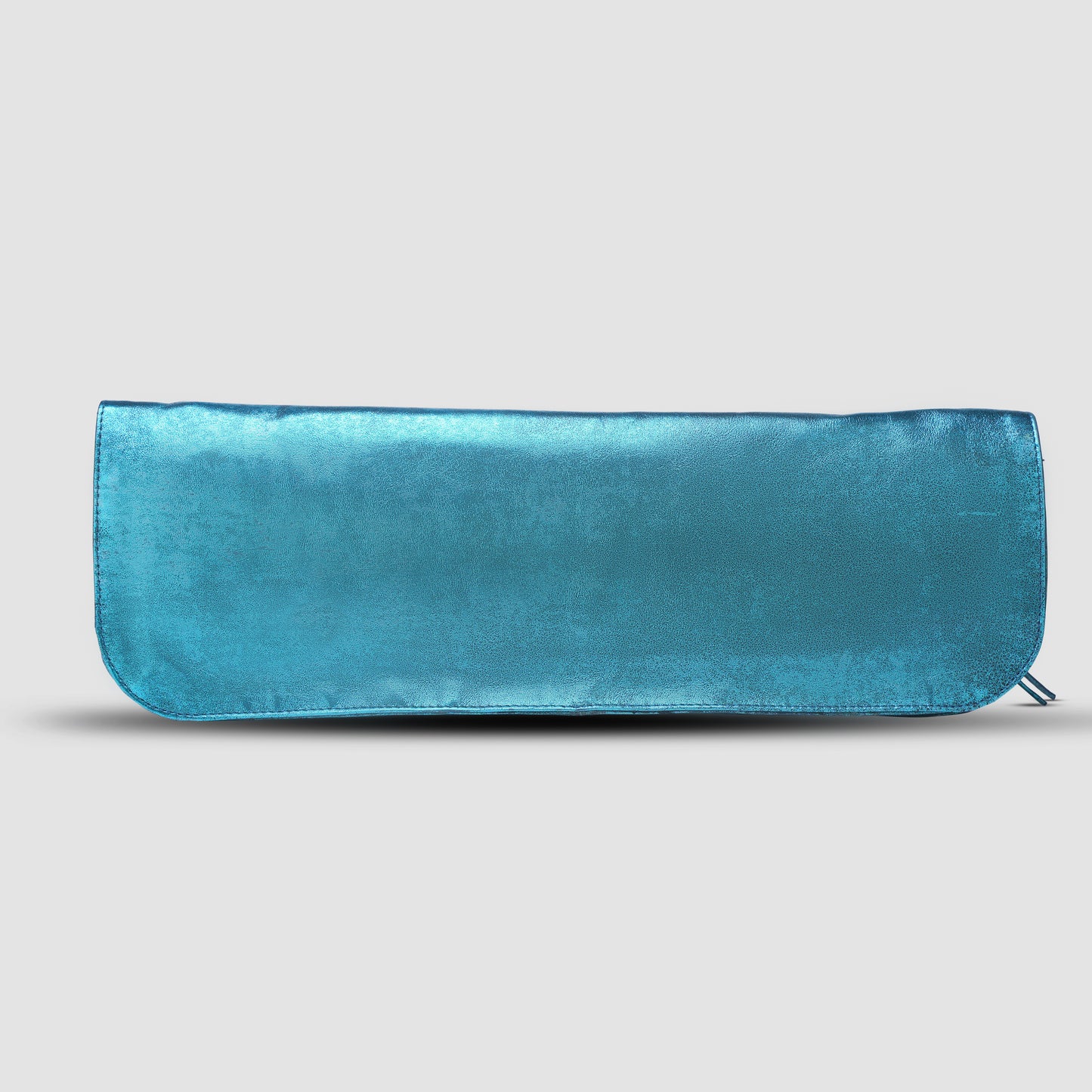 Annabelle Clutch Leather Bag Washed Turquoise