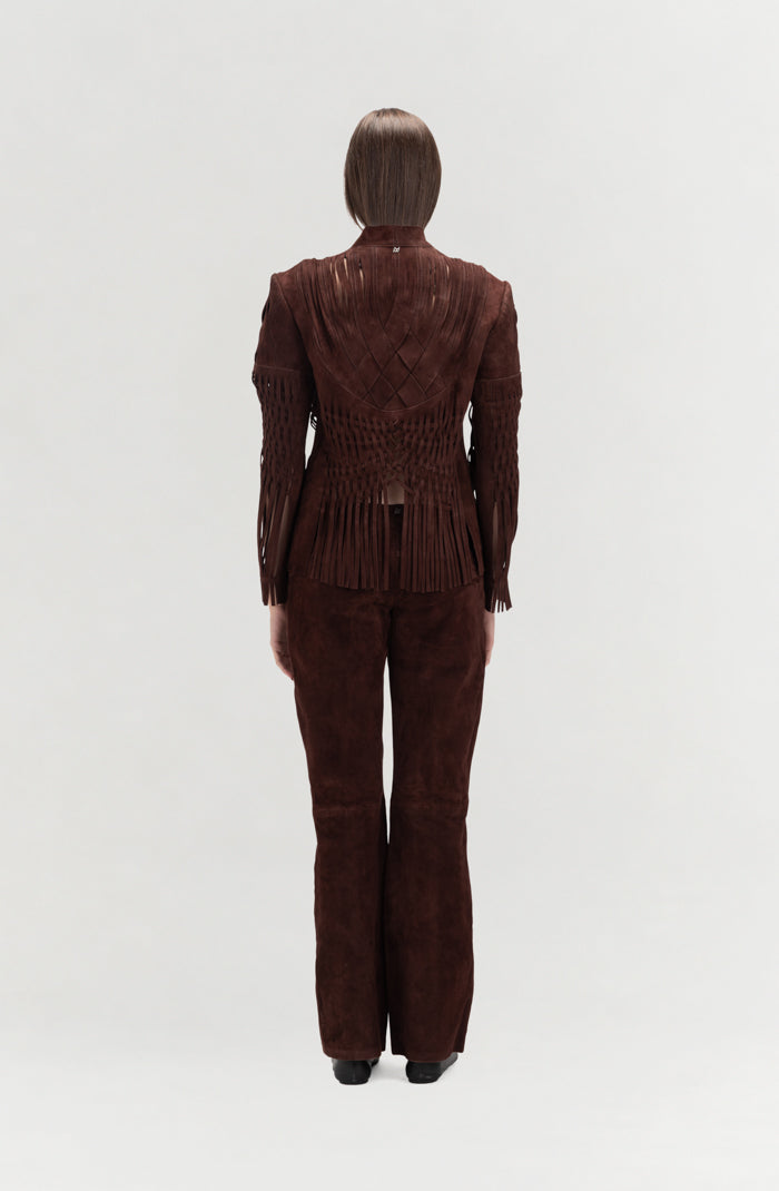 Attianna Suede Jacket Brown - Exclusively Online