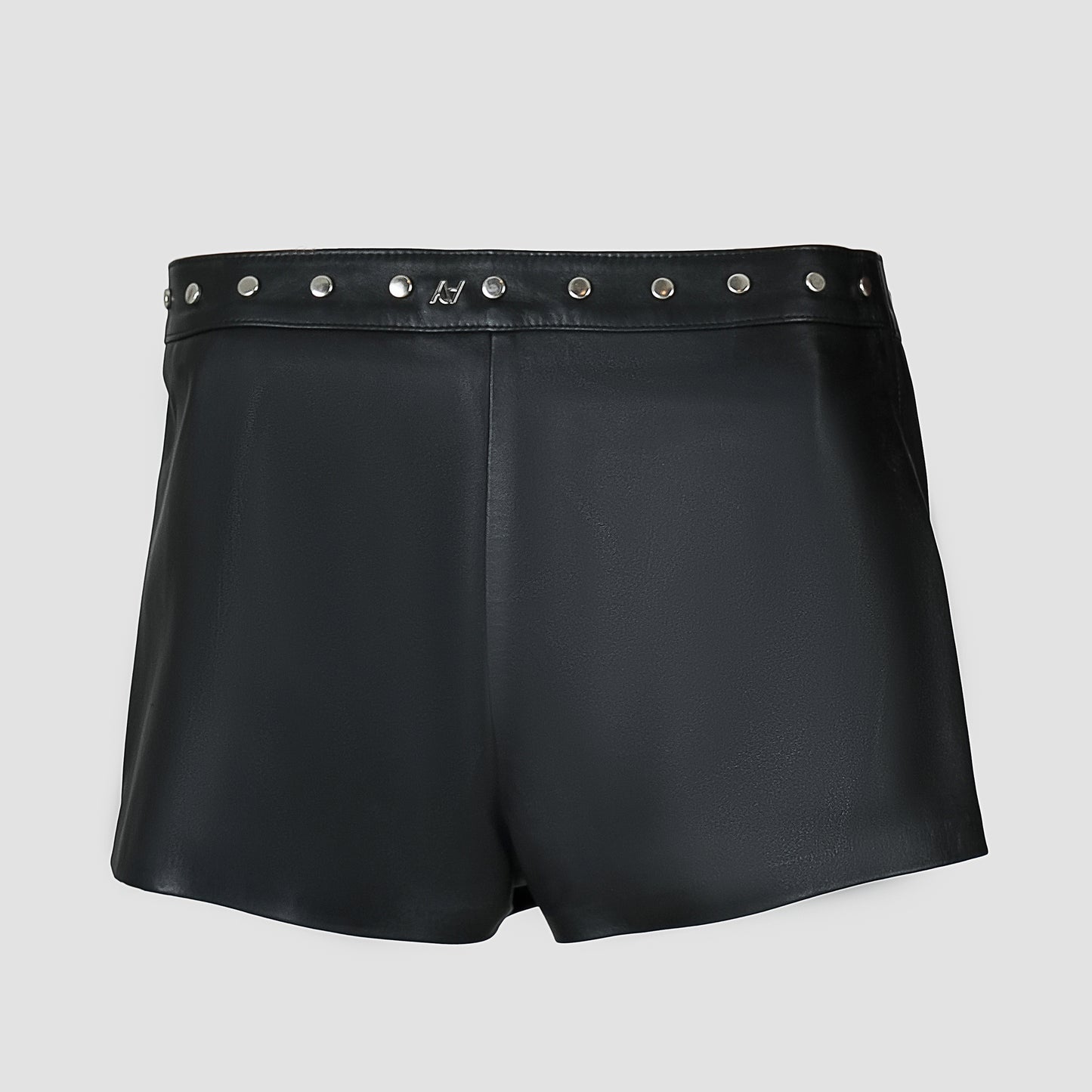 Sterling Leather Shorts Black