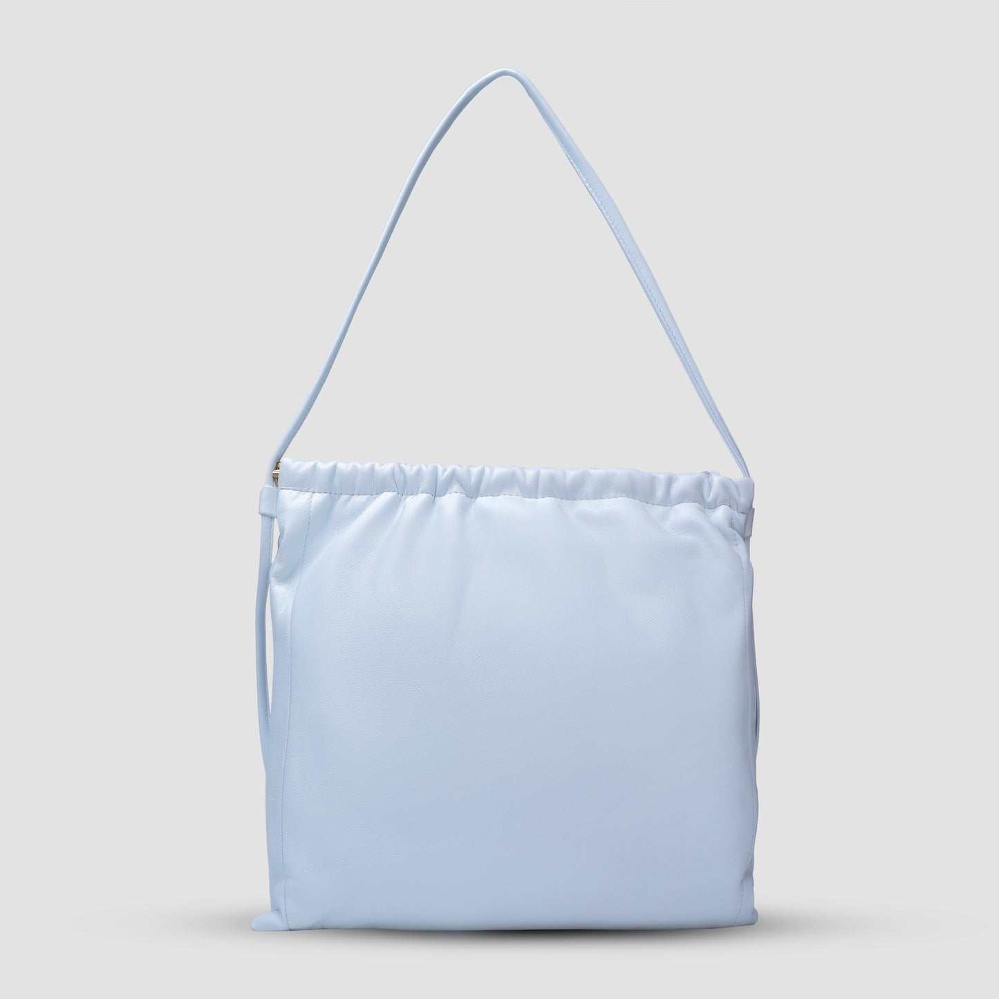 Melissa Clutch Leather Bag White