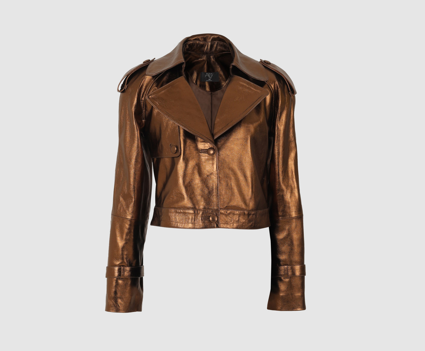 Audax Leather Jacket Copper