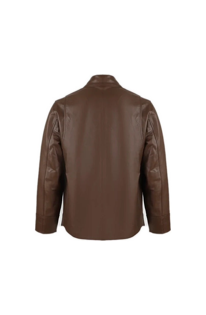 Emerson Leather Jacket Brown