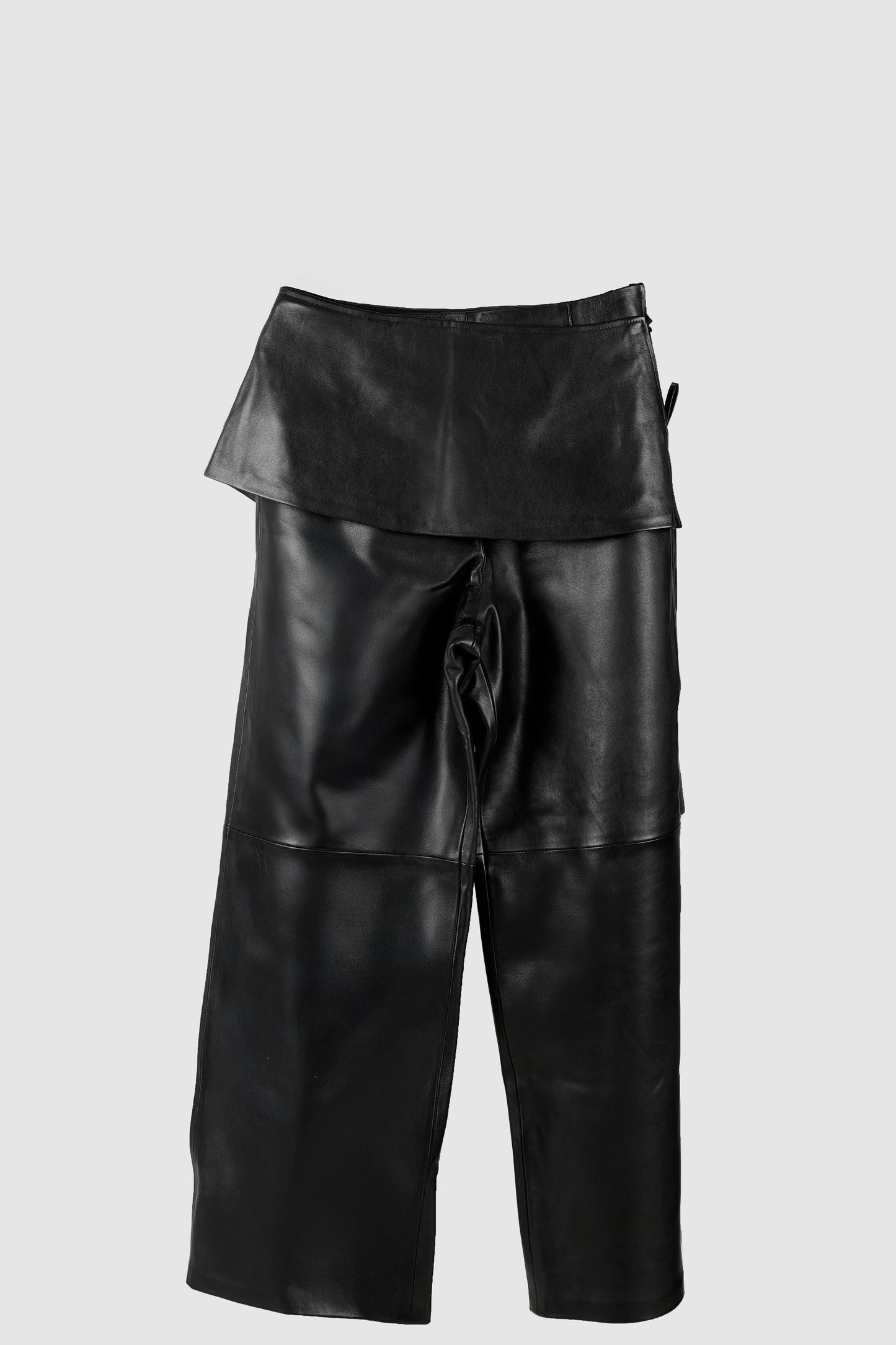 Harlow Leather Pants Black