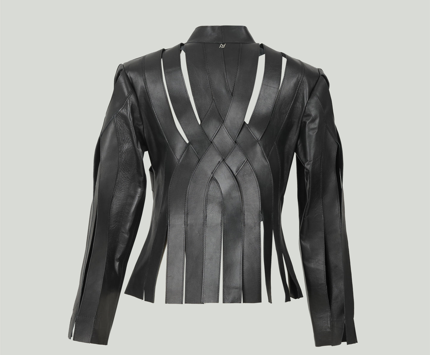 Brianna Leather Jacket Black