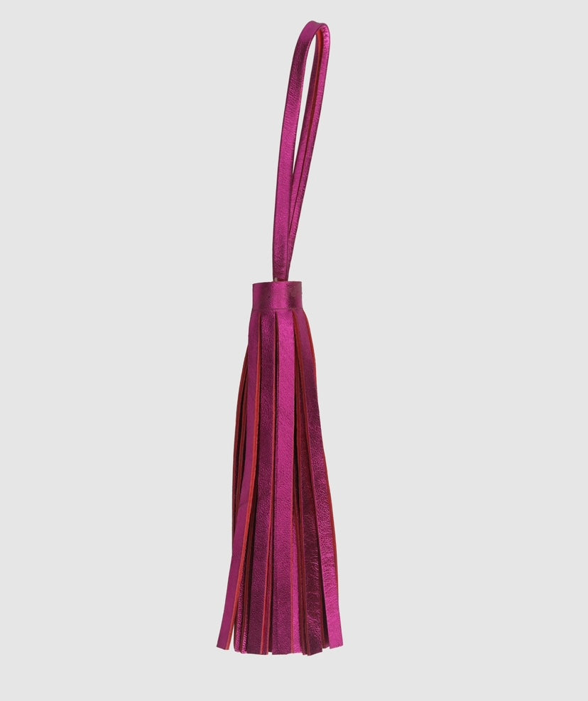 Tassle Leather Charm