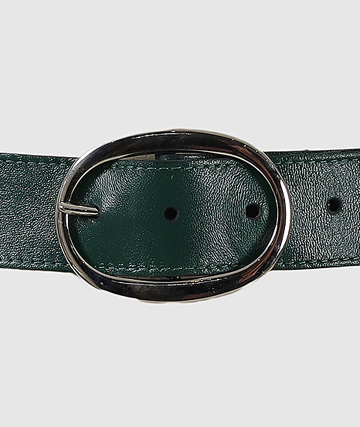 Jace Leather Belt Olive