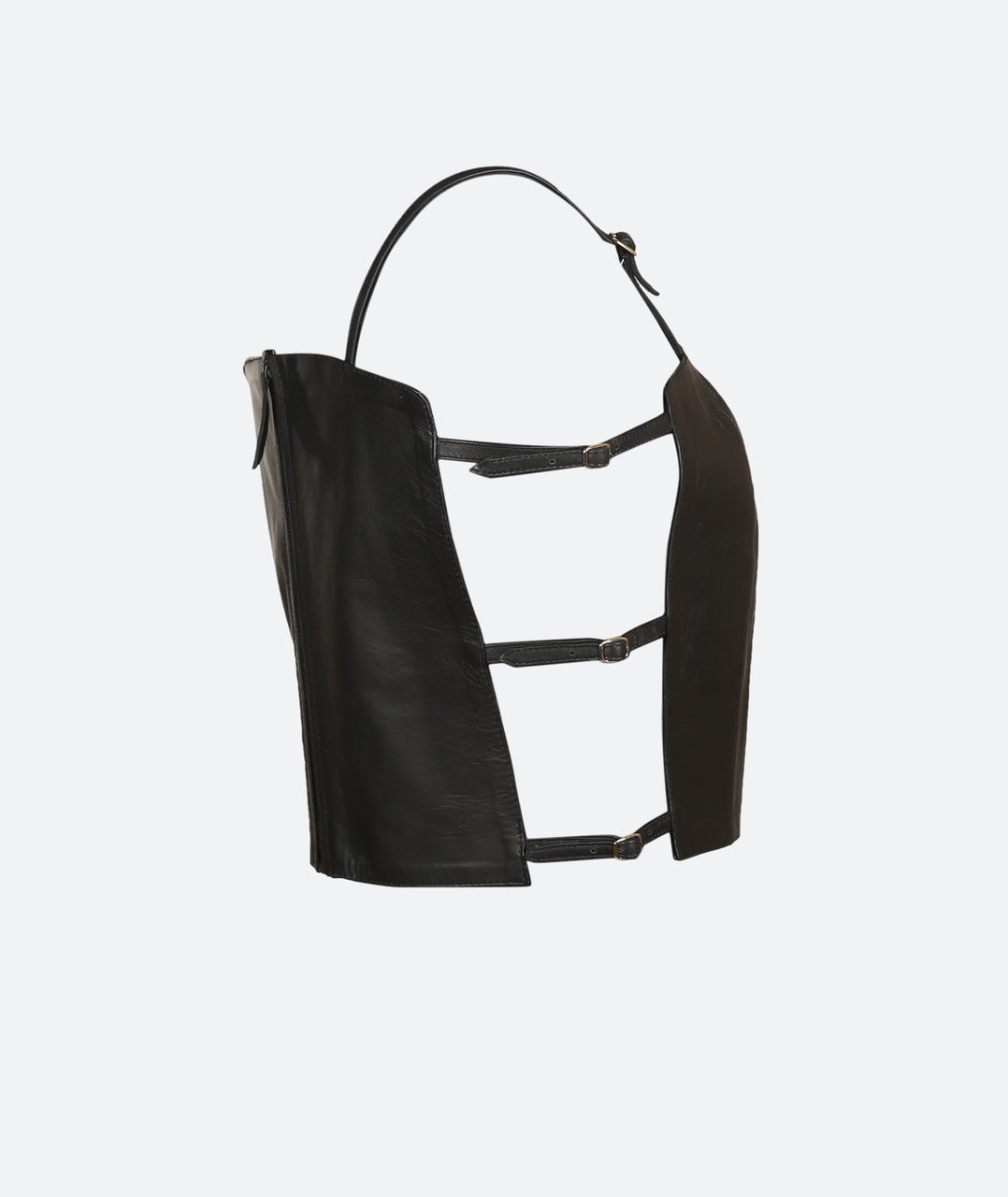 Canyon Leather Top Black
