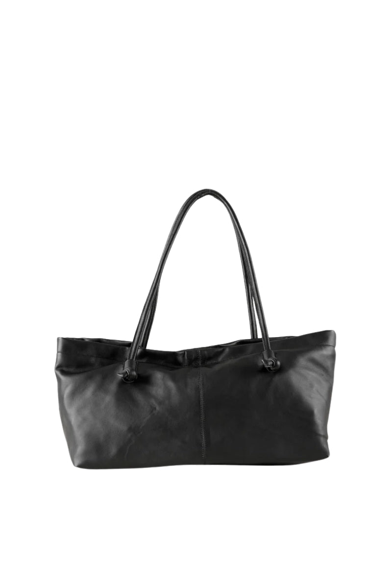 Elara Leather Bag Black