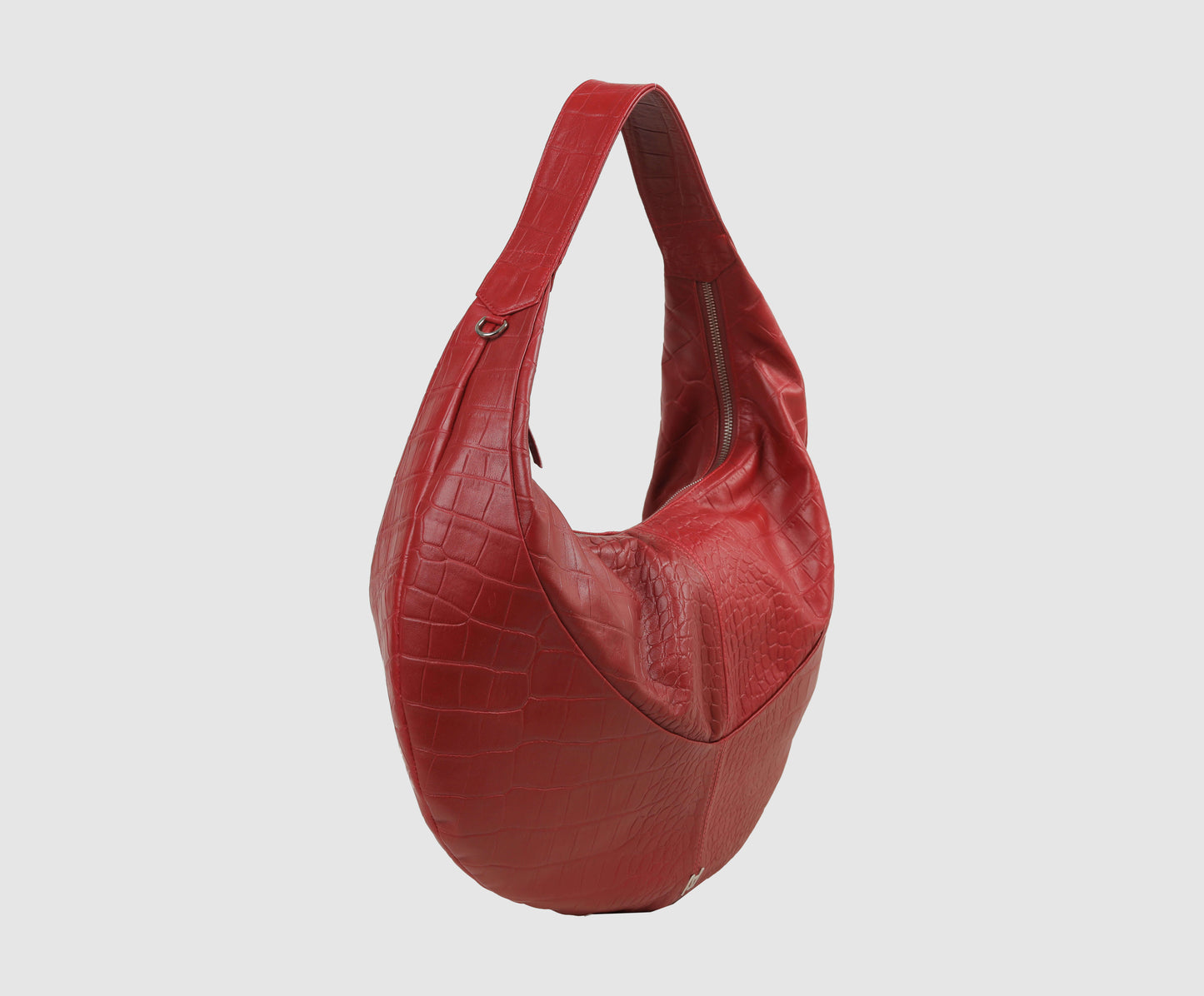 Evan Leather Bag Red Croc