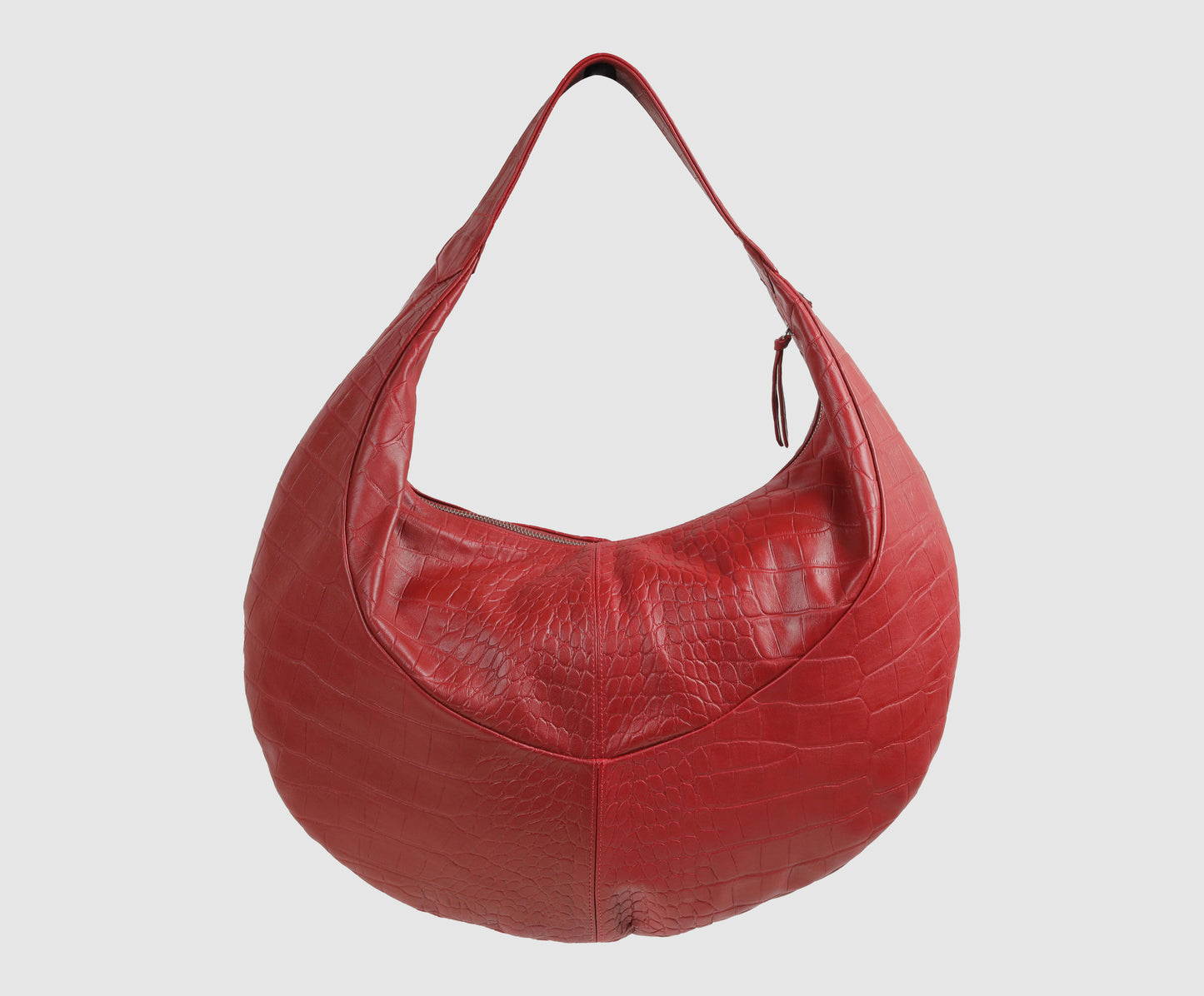 Evan Leather Bag Red Croc