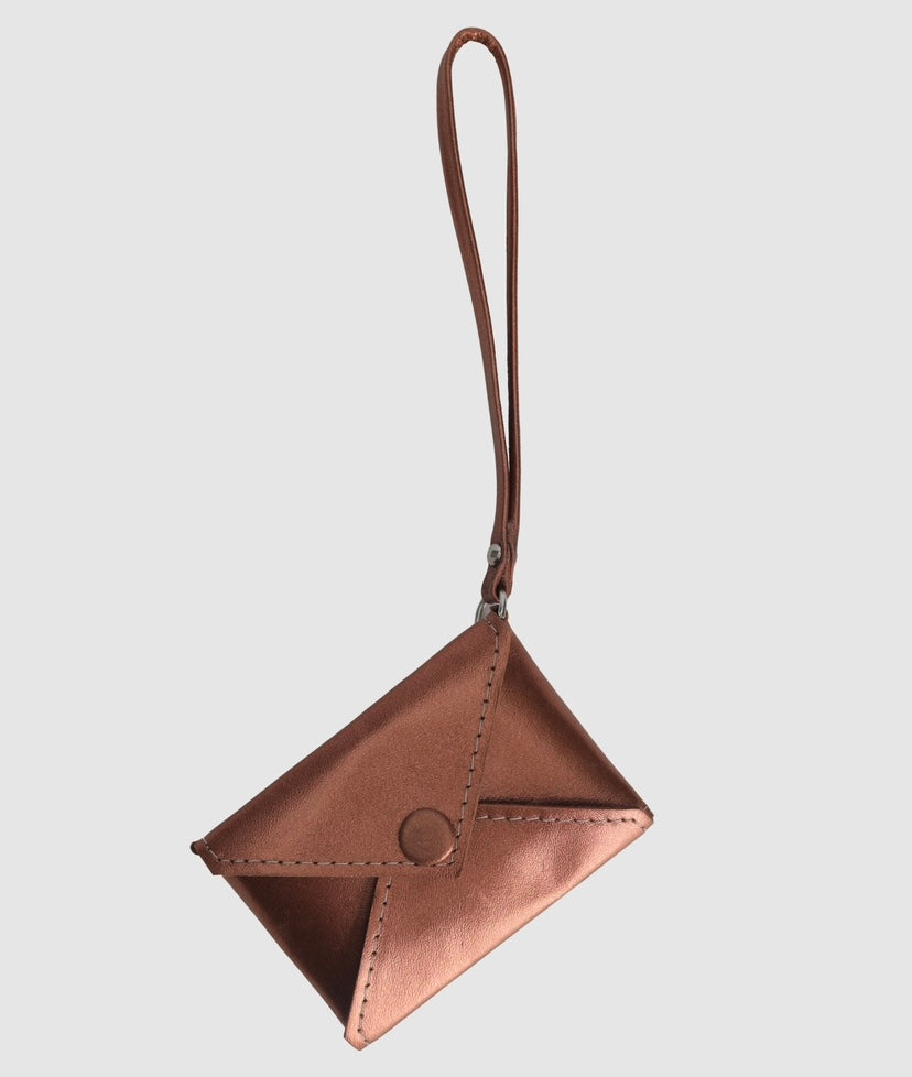 Mini Envelope Leather Charm