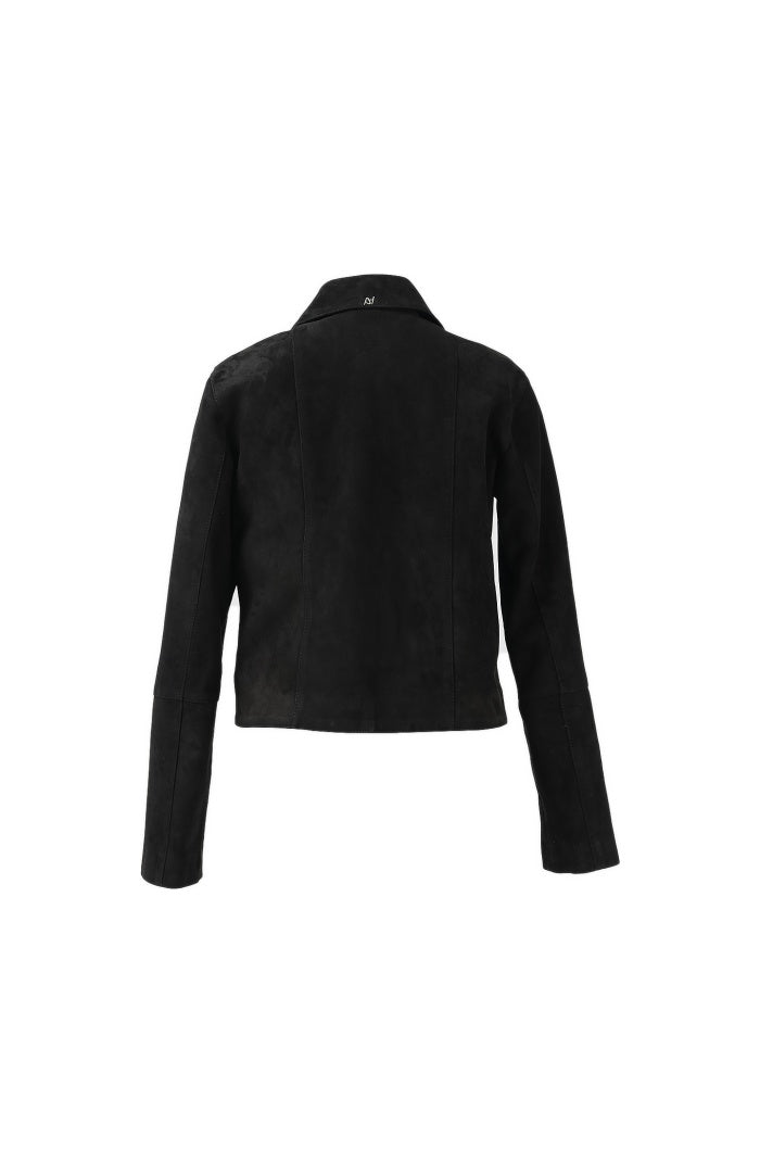 Harper Suede Jacket Black