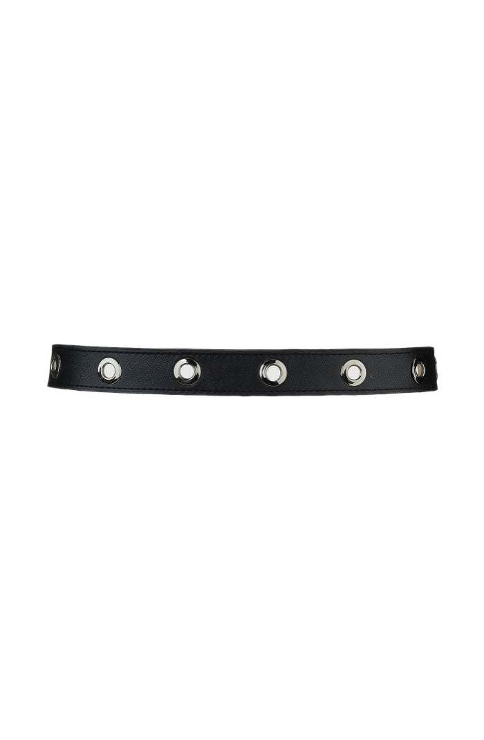 Eliza Leather Belt Black