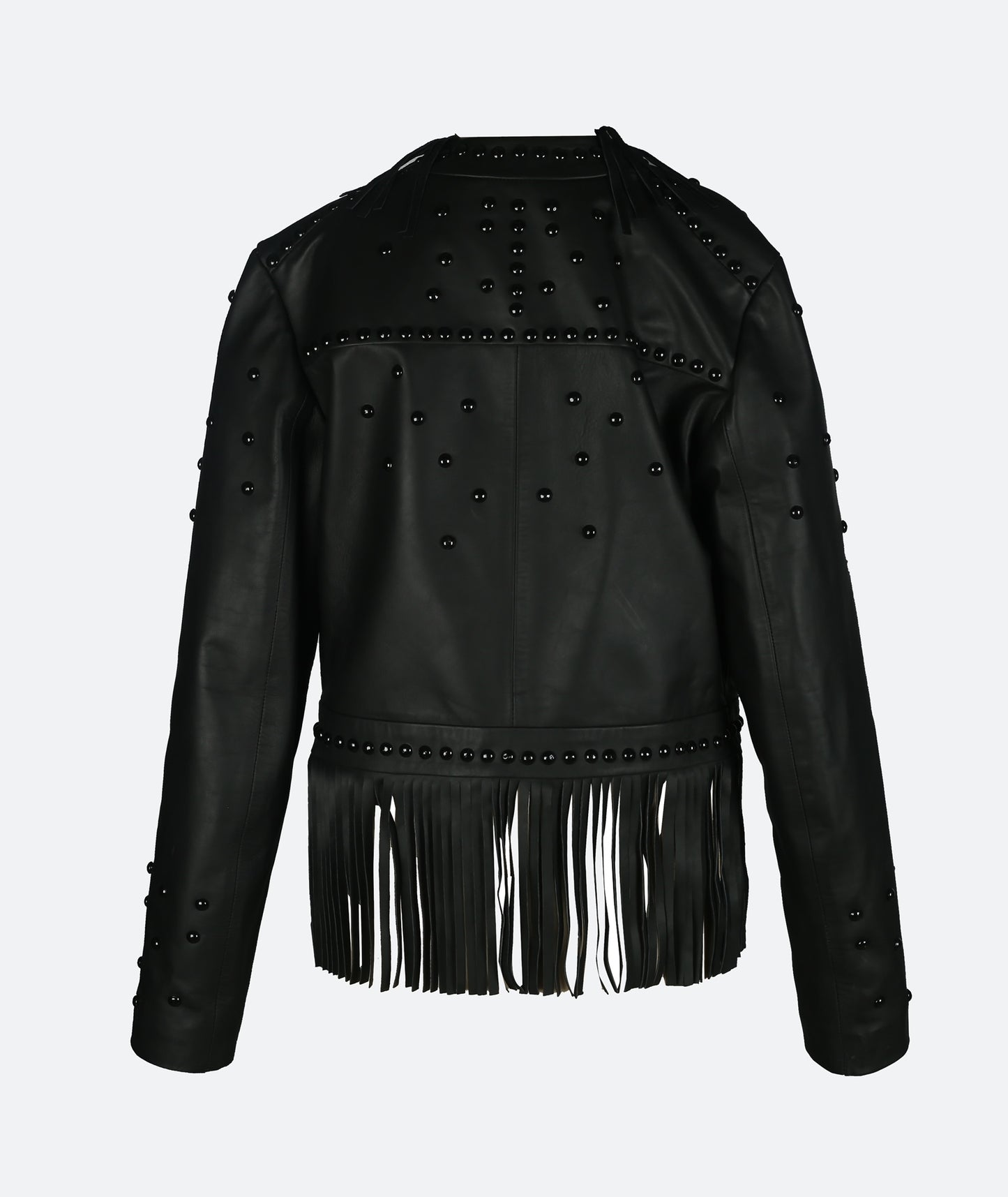 Lynx Leather Jacket Black