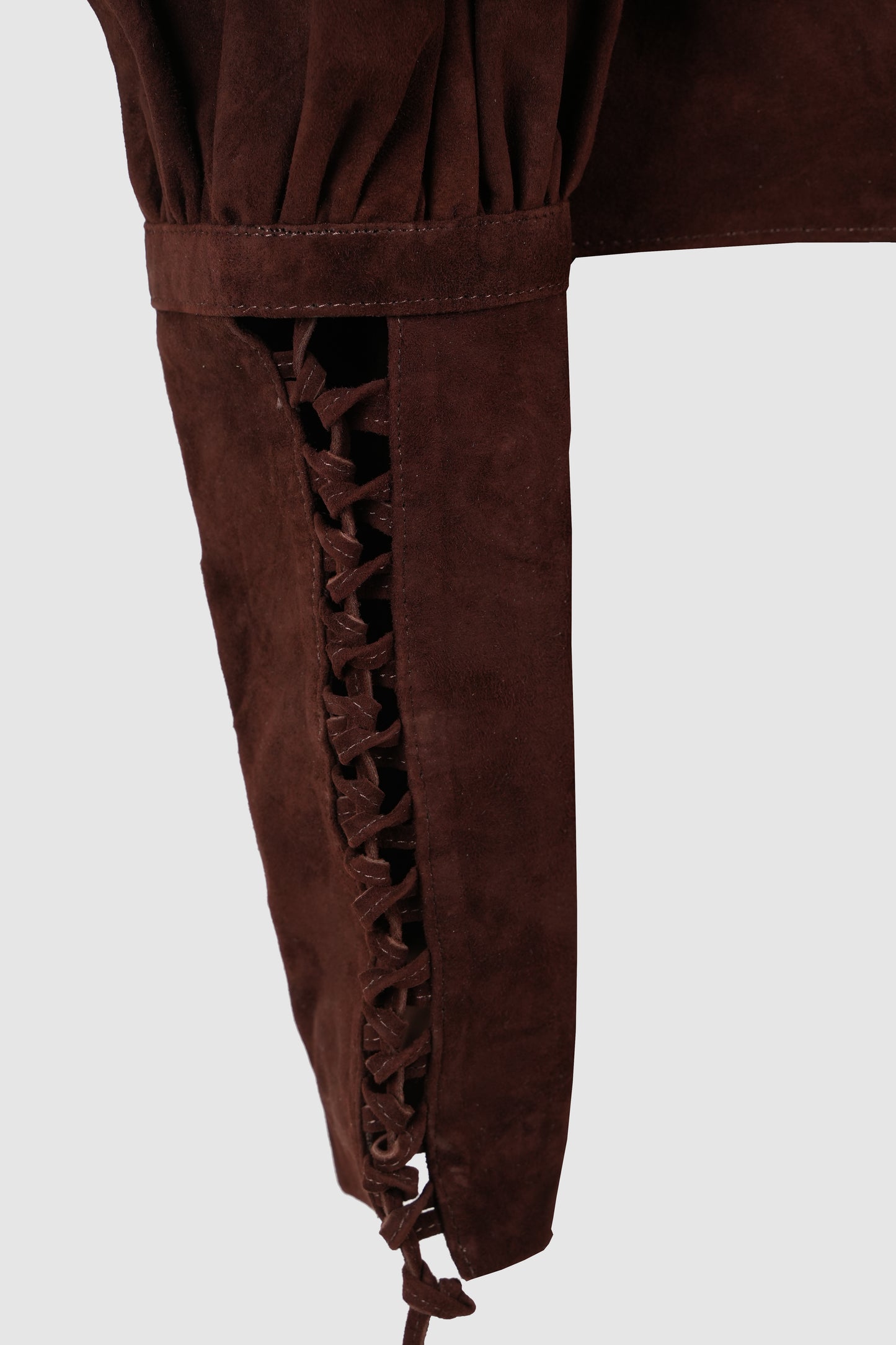 Jade Suede Jacket Brown