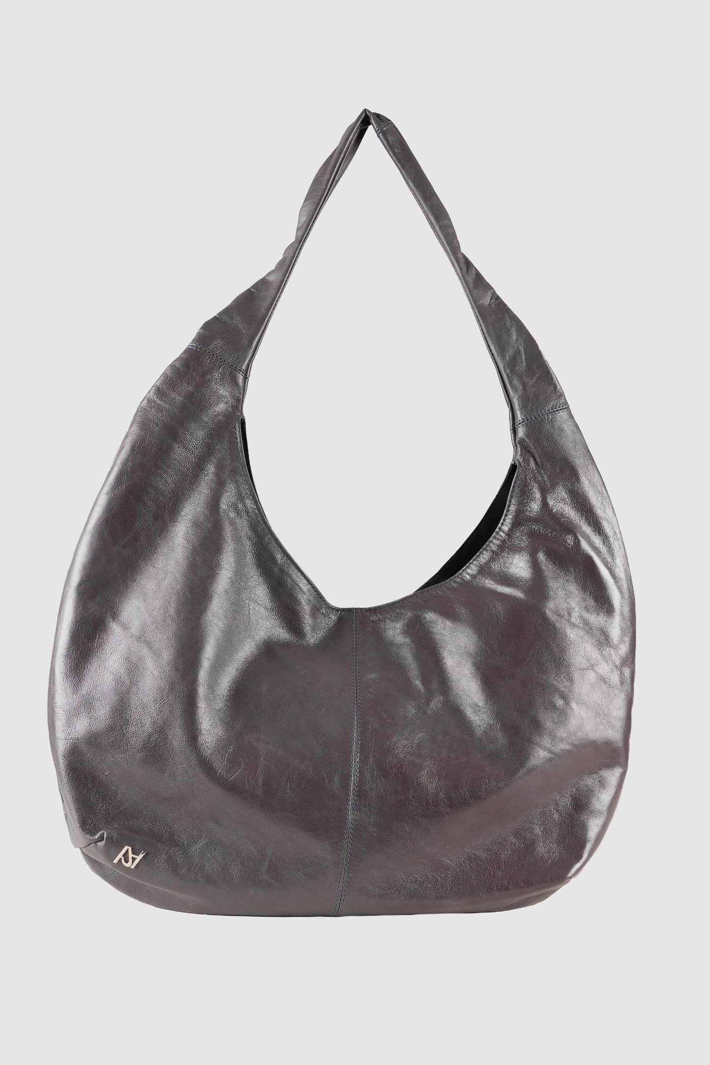 Zayla Leather Bag Pewter
