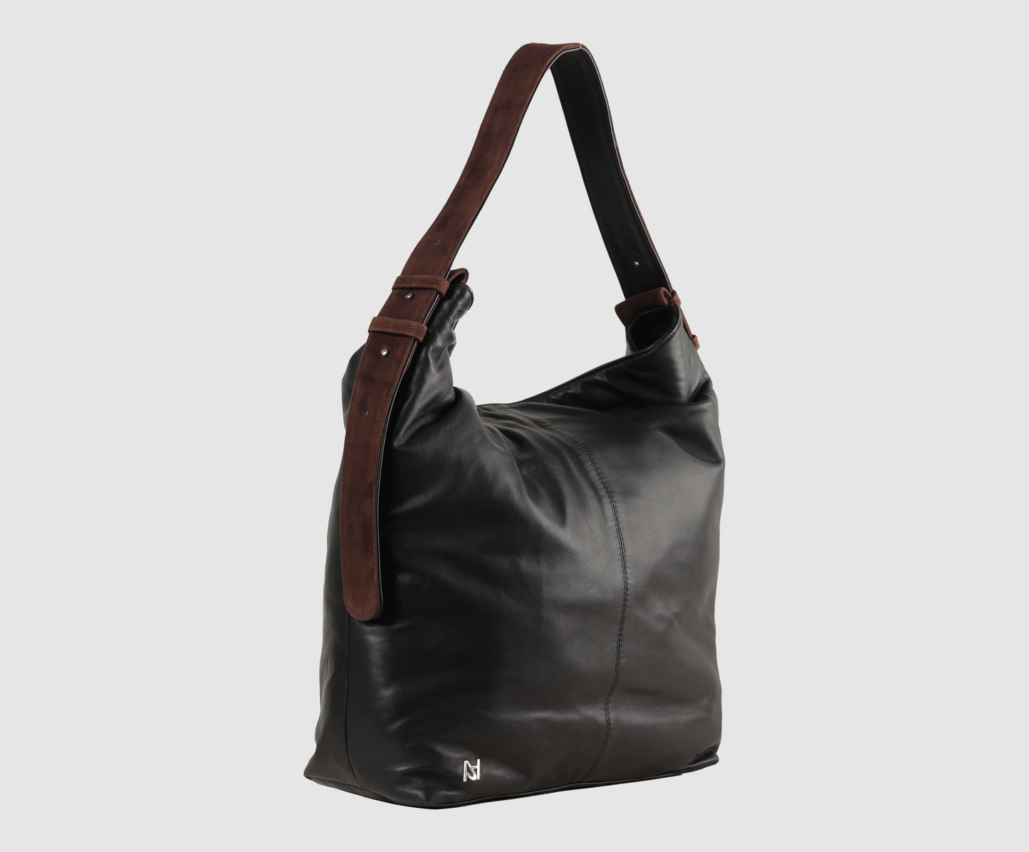 Naomi Leather Bag Black