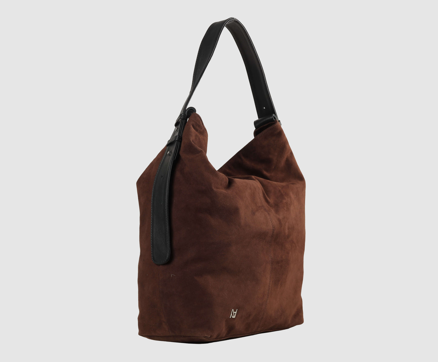 Naomi Suede Bag Brown