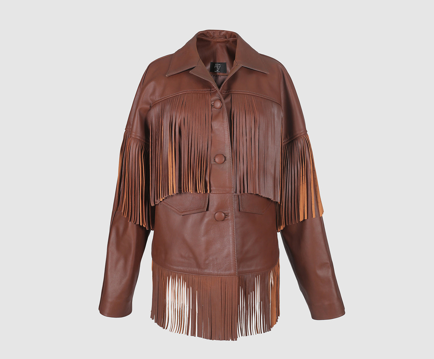 Pyrus Leather Jacket Camel