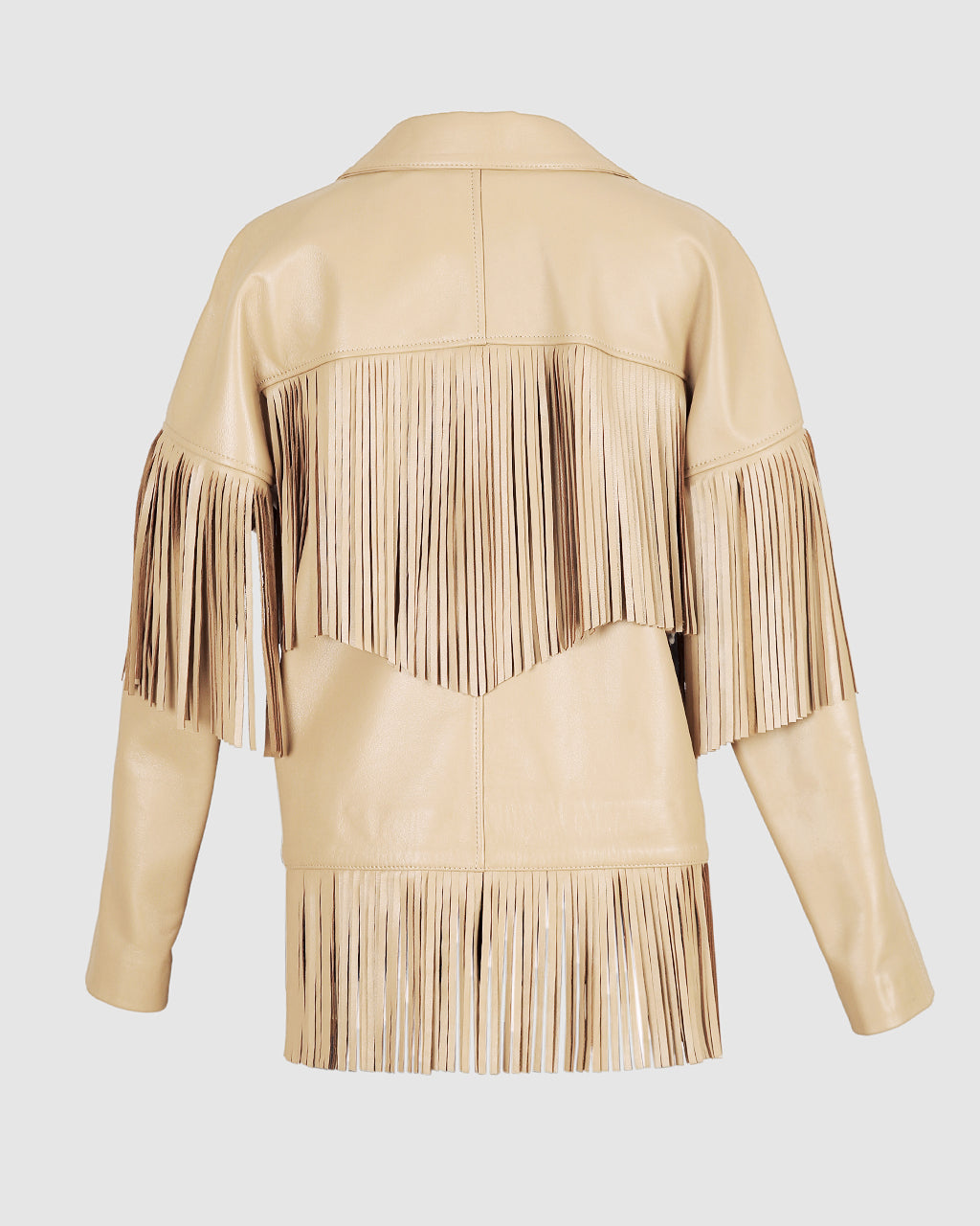 Pyrus Leather Jacket Nude Beige