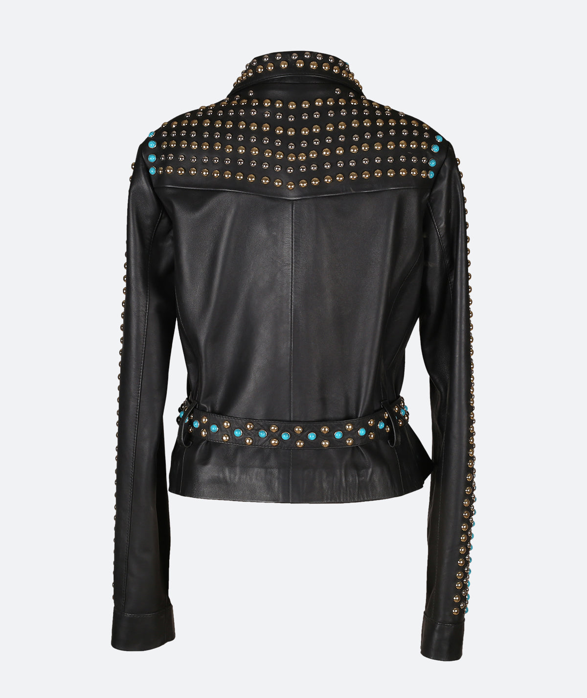 Topaz Leather Jacket Black