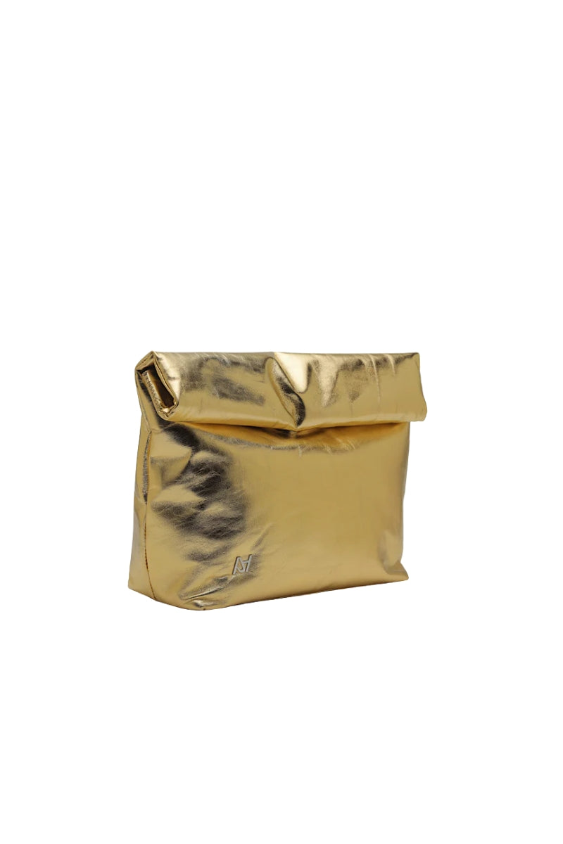 Ariana Leather Bag Gold