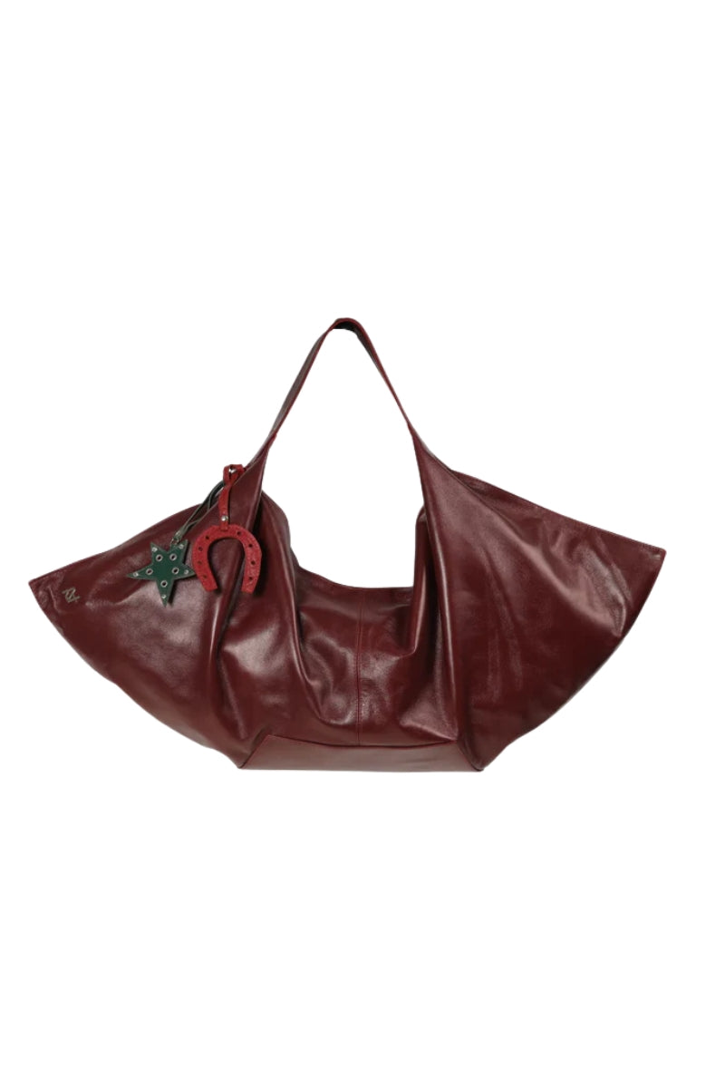 Horseshoe Shaped Leather Charm
