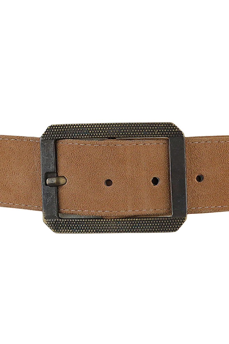 Arden Suede Belt Beige