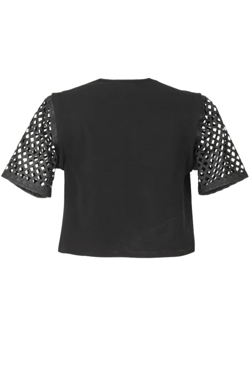Mia Top Black x Black