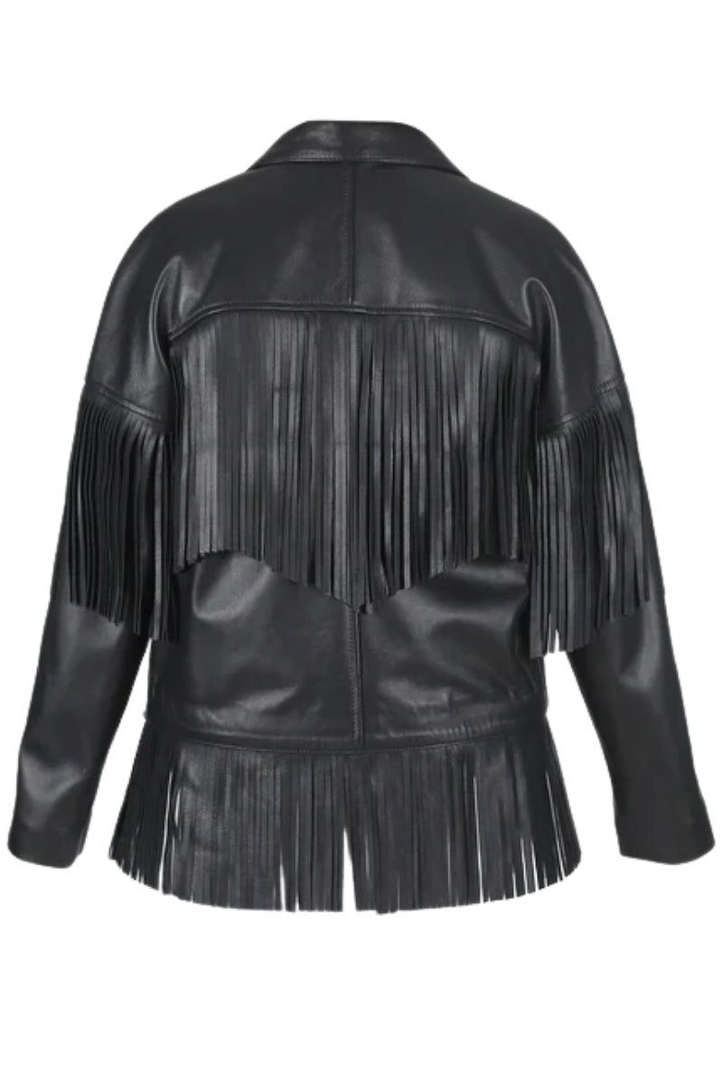 Pyrus Leather Jacket Black
