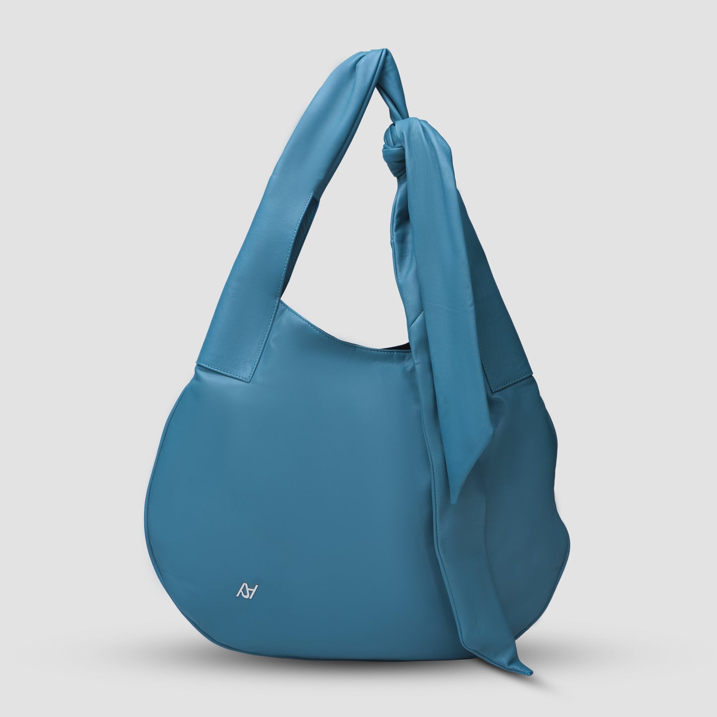 Moonbow Leather Bag Cerulean Blue