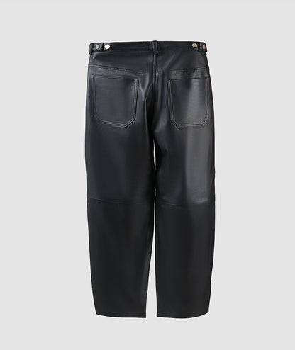 Gabriel Leather Pants Black