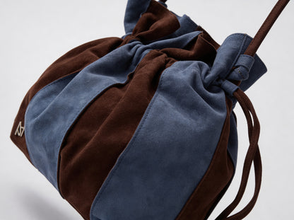 Charlie II Suede Bag Blue