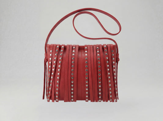 Ada Leather Bag Red