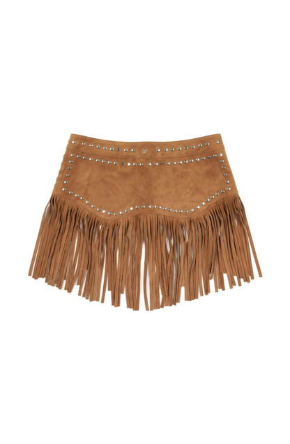 Hailey Suede Belt Beige