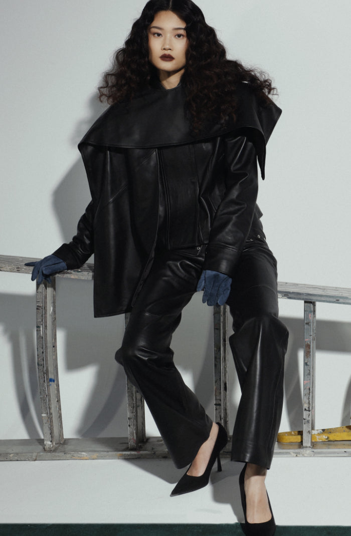 Avalon Leather Jacket Black