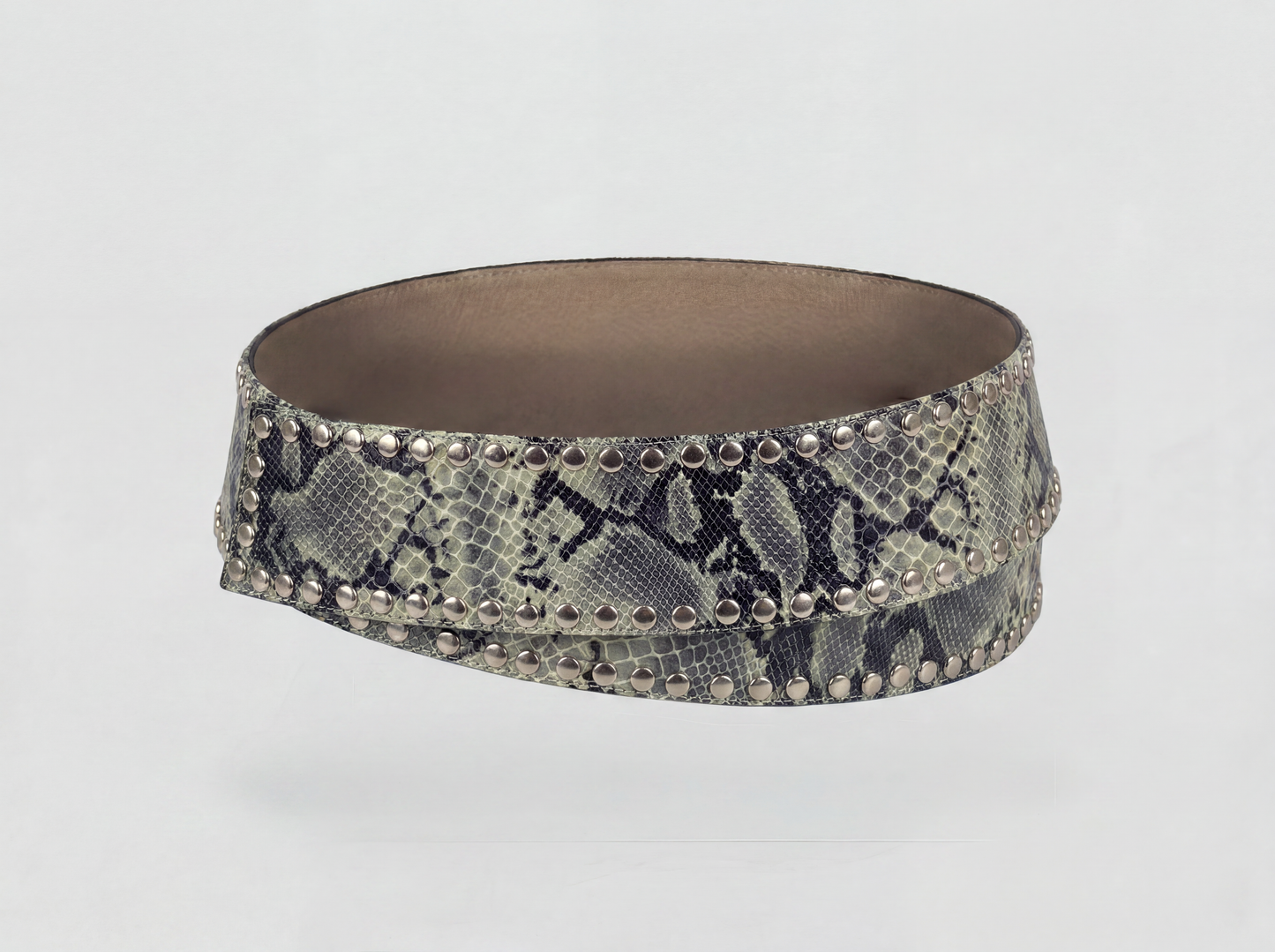 Liam Leather Belt Sankeprint