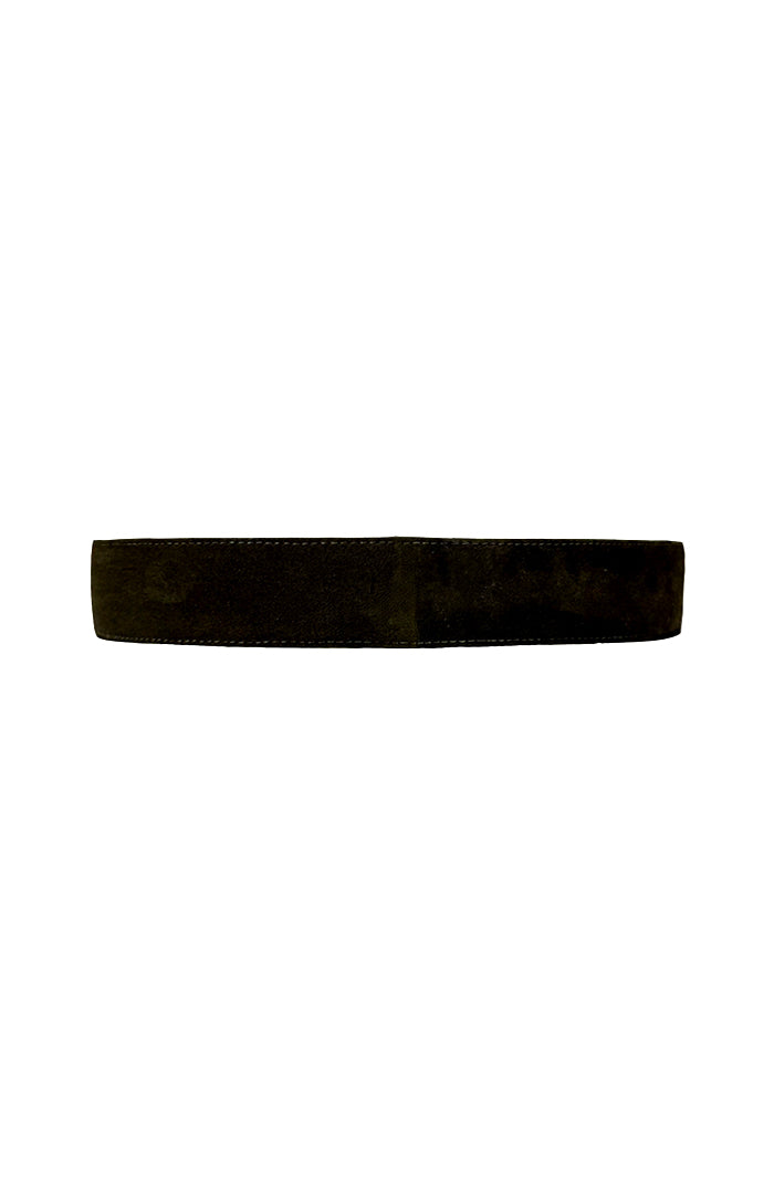 Harrison Suede Belt Black