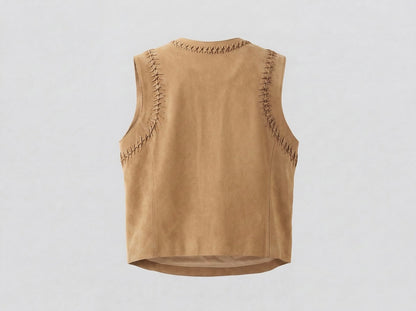 Willow Suede Top Tan