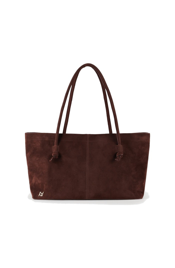 Elara Suede Bag Brown