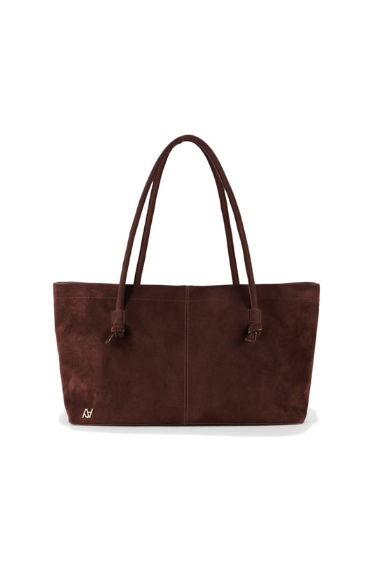 Elara Suede Bag Brown