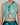 Mason Leather Vest Electric Baby Blue