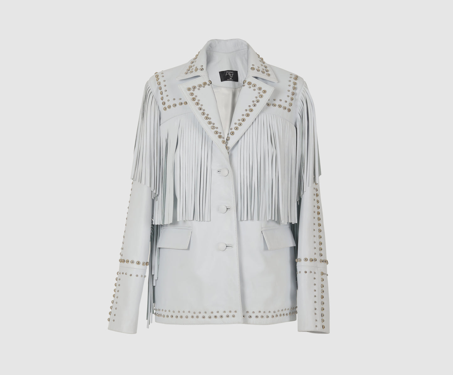 Scarlett Leather Jacket White