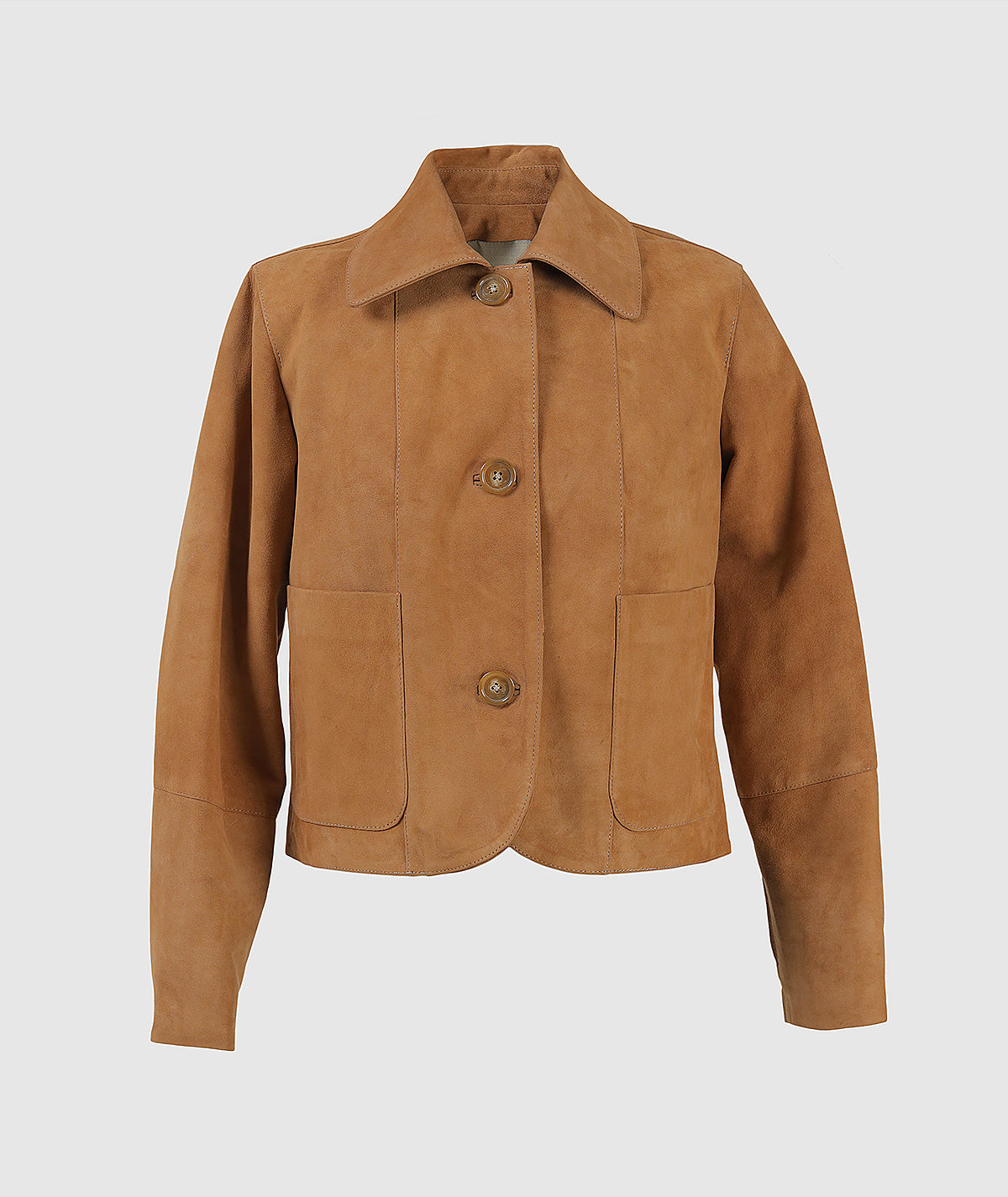 Harper Suede Jacket Beige