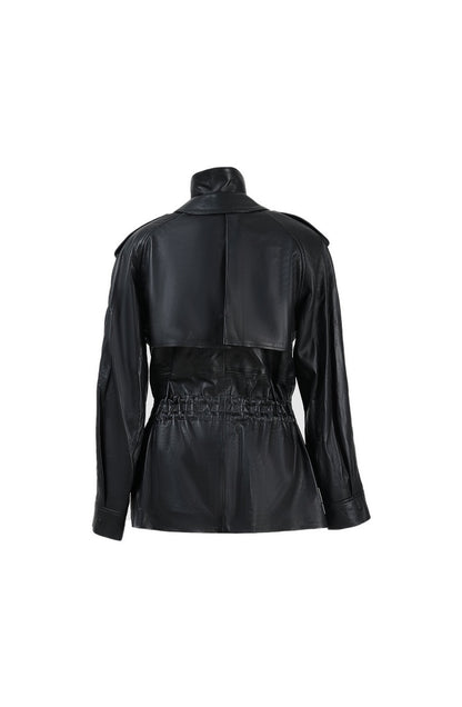 Gavin Leather Jacket Black