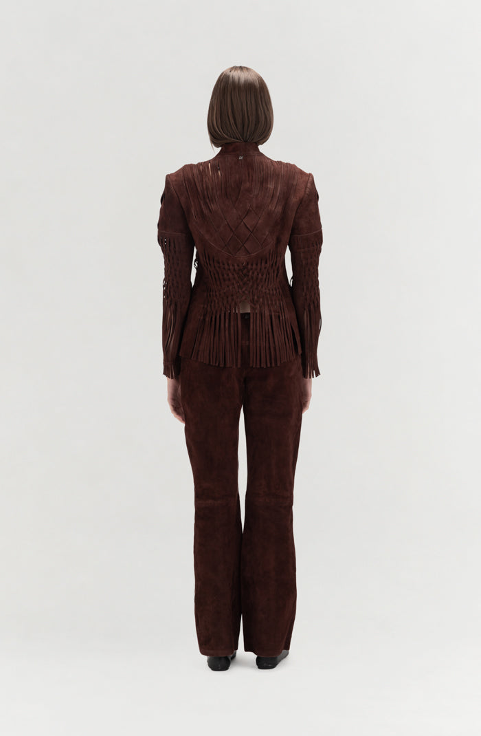 Attianna Suede Jacket Brown - Exclusively Online